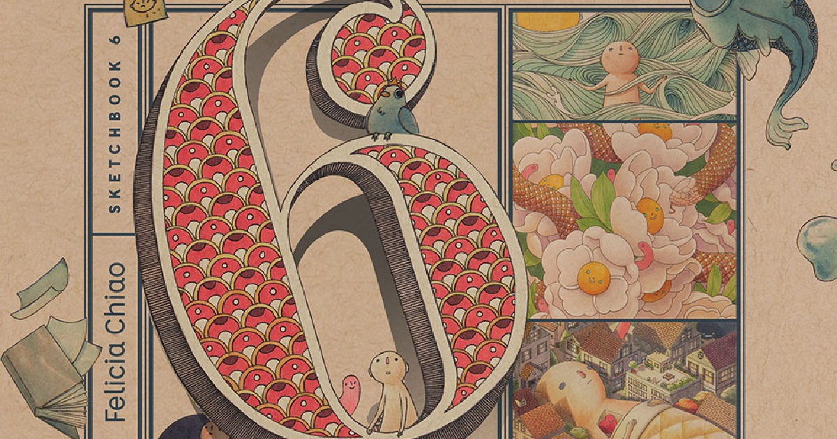 Felica Chiao SKETCHBOOK 6　限定2000部　直筆サイン Felicia Chiao Sketchbook 6 - Nucleus | Art Gallery and Store