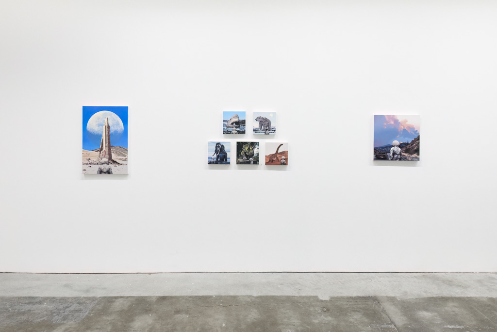 Installation view of a Scott Listfield solo exhibition at Harman Projects SF