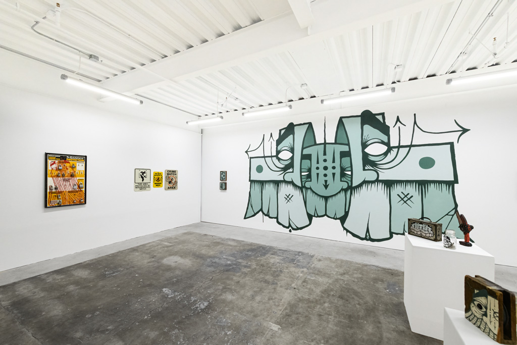 Installation view of the GATS solo exhibition at Harman Projects San Francisco